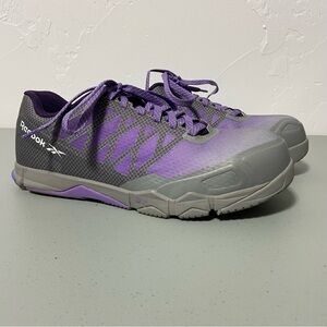 Reebok RB451 Athletic Work Shoes Composite Toe Women's 12 M Purple Speed TR Work